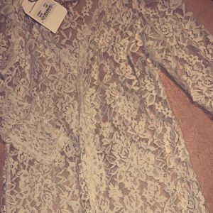 Lace duster